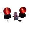image:imageMAXXHAUL 12V Magnetic Towing Light Kit  Dual Sided Red Brake amp Amber Flasher  For RVs Utility Trailers Boat Trailers Flatbeds and More 80778Pack of 1