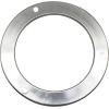 image:imageMAXXHAUL 2 Pcs 4 Round Red LED Trailer Tail Lights with Stainless Steel Bezel Ring IP67 Stop Brake Turn Tail Lights for Truck Trailer RV JeepStainless Steel