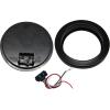 image:imageMAXXHAUL 2 Pcs 4 Round Red LED Trailer Tail Lights with Surface Mount Grommet Plugs IP67 Stop Brake Turn Tail Lights for Truck Trailer RV Jeep