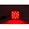 image:imageMAXXHAUL 50021 Trailer Hitch Cover with 12 LEDs Brake and Tail Light Functions 1 Pack