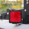 image:imageMAXXHAUL 50021 Trailer Hitch Cover with 12 LEDs Brake and Tail Light Functions 1 Pack