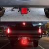 image:imageMAXXHAUL 50021 Trailer Hitch Cover with 12 LEDs Brake and Tail Light Functions 1 Pack