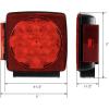 image:imageMAXXHAUL 50520 12V LED Compact Submersible Trailer Light Kit for Vehicles Under 80 Inches12V LED Compact Submersible Trailer Light Kit