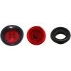 image:imageMAXXHAUL 70468 Trailer Light Kit  12V All LED Rectangular Left and Right Waterproof Submersible for Trailers Boat Trailer Truck Marine Camper RV SnowmobileRed Indicator Lights