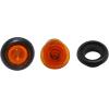 image:imageMAXXHAUL 70468 Trailer Light Kit  12V All LED Rectangular Left and Right Waterproof Submersible for Trailers Boat Trailer Truck Marine Camper RV SnowmobileAmber Indicator Lights