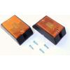 image:imageMAXXHAUL 80745 2x3 inch Rectangular Amber Side Marker LED Clearance Light with Reflector for Utility Boat Trailer RV Truck DOT Compliant Waterproof amp Submersible  2 Pieces