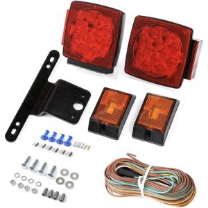 image:imageMAXXHAUL 50520 12V LED Compact Submersible Trailer Light Kit for Vehicles Under 80 Inches12V LED Compact Submersible Trailer Light Kit