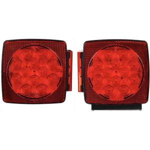 image:imageMAXXHAUL 50520 12V LED Compact Submersible Trailer Light Kit for Vehicles Under 80 Inches12V LED Submersible Left and Right Trailer Lights