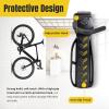 image:imageMaxxHaul 51186 WallMounted Bike Rack  HeavyDuty Steel Bicycle Hanger with TPE Hook  66 lb Capacity SpaceSaving Vertical Storage for Garage or Apartment  Includes Mounting Hardware