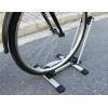 image:imageMaxxHaul Foldable Floor Bike Stand Fits 2029 Sports BicyclesSilver