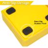image:imageMaxxHaul 50955 High Visibility RV Leveling Blocks With Interlocking Nested Design amp Comes With Zippered Storage Bag Measures 85 x 85 x 1  10 Pack65 x 65 x 08