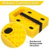 image:imageMaxxHaul 50955 High Visibility RV Leveling Blocks With Interlocking Nested Design amp Comes With Zippered Storage Bag Measures 85 x 85 x 1  10 Pack65 x 65 x 08