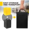 image:imageMaxxHaul 50955 High Visibility RV Leveling Blocks With Interlocking Nested Design amp Comes With Zippered Storage Bag Measures 85 x 85 x 1  10 Pack85 x 85 x 1
