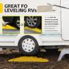 image:imageMaxxHaul 50955 High Visibility RV Leveling Blocks With Interlocking Nested Design amp Comes With Zippered Storage Bag Measures 85 x 85 x 1  10 Pack85 x 85 x 1