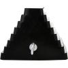 image:imageMaxxHaul 70073 Solid Rubber Heavy Duty Wheel Chock with Eyebolt 1 Count Pack of 1
