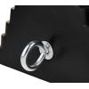 image:imageMaxxHaul 70073 Solid Rubber Heavy Duty Wheel Chock with Eyebolt 1 Count Pack of 1