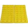 image:imageMaxxHaul High Visibility Poly Foam Wheel Chock 2Pack  8 x 4 x 4 Lightweight Tire Stop  SlipResistant Rubber Base  Builtin Handle  Safety Yellow 50503YELLOW