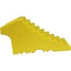 image:imageMaxxHaul High Visibility Poly Foam Wheel Chock 2Pack  8 x 4 x 4 Lightweight Tire Stop  SlipResistant Rubber Base  Builtin Handle  Safety Yellow 50503YELLOW