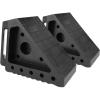 image:imageMaxxHaul High Visibility Poly Foam Wheel Chock 2Pack  8 x 4 x 4 Lightweight Tire Stop  SlipResistant Rubber Base  Builtin Handle  Safety Yellow 50503Black