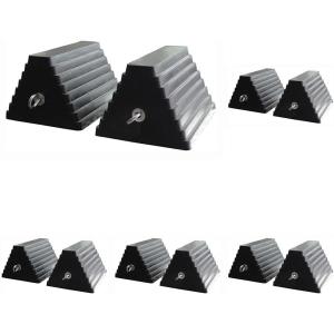 image:imageMaxxHaul 50012 Rubber Wheel Chock With Rope  8 x 5 x 4  2 packMaxxHaul 80681 10 x 8 x 6 Pack of 5