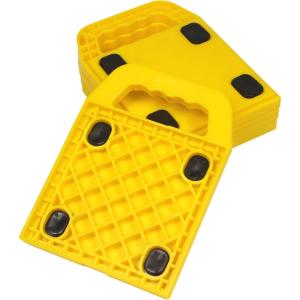 image:imageMaxxHaul 50955 High Visibility RV Leveling Blocks With Interlocking Nested Design amp Comes With Zippered Storage Bag Measures 85 x 85 x 1  10 Pack65 x 65 x 08