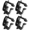 image:imageMaxxHaul 50241 Adjustable Steel Truck Ladder Rack  No Drill Installation 500 lbs Capacity 5271 Width Clamp On JBolt Mount TieDown Anchors Pair  Lumber Kayak Canoe SurfboardMounting Clamp for 50613