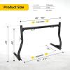 image:imageMaxxHaul 50241 Adjustable Steel Truck Ladder Rack  No Drill Installation 500 lbs Capacity 5271 Width Clamp On JBolt Mount TieDown Anchors Pair  Lumber Kayak Canoe SurfboardTruck Ladder Rack