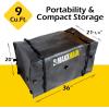 image:imageMaxxHaul 50243 Foldable Hitch N Roll Cargo Carrier Cart With Quick Detachable Basket Rack With 10 inch Flat Free Tires for Home Camp Travel Ranch SUV Up to 400 lb CapacityHitchnroll Cargo Bag