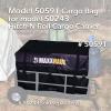 image:imageMaxxHaul 50243 Foldable Hitch N Roll Cargo Carrier Cart With Quick Detachable Basket Rack With 10 inch Flat Free Tires for Home Camp Travel Ranch SUV Up to 400 lb CapacityHitchnroll Cargo Bag