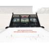 image:imageMaxxHaul 50257 Adjustable Truck Headache Rack  Fits 62 to 765 Beds  NoDrill BoltOn Mount Grid Screen for Visibility Fits Most Pickup Beds
