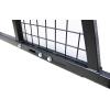 image:imageMaxxHaul 50257 Adjustable Truck Headache Rack  Fits 62 to 765 Beds  NoDrill BoltOn Mount Grid Screen for Visibility Fits Most Pickup Beds