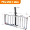 image:imageMaxxHaul 60 x 22 Aluminum Cargo Carrier Rack Basket for Luggage for SUV Truck Car Van  500 lbs Capacity Silver50149 Folding ALuminum Cargo Carrier