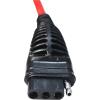 image:imageMaxxHaul 70086 7Way Round to 4Way Flat Trailer Plug Adaptor with 18 Inch Flexible Cable Which Extends To 36 Inches  Red