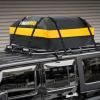 image:imageMaxxHaul 70209 Soft Shell Cargo Carrier Bag for Hitch Mount Cargo Rack  Heavy Duty and Water Resistant 47 inch 20 inch x 20 inch Black with Tie Down StrapsRooftop Cargo Bag