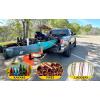 image:imageMaxxHaul 70229 PickUp Truck Bed Extender  350 lb Capacity For Ladder Rack Canoe Kayak Long Pipes and Lumber  Black 532 x 172 x 25 inches37 x 19 x 3 inches