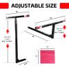 image:imageMaxxHaul 70229 PickUp Truck Bed Extender  350 lb Capacity For Ladder Rack Canoe Kayak Long Pipes and Lumber  Black 532 x 172 x 25 inches532 x 172 x 25 inches