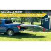 image:imageMaxxHaul 70231 Hitch Mount Pick Up Truck Bed Extender For Ladder Rack Canoe Kayak Long Pipes and Lumber  Black  37 x 19 x 3 inches37 x 19 x 3 inches