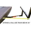 image:imageMaxxHaul 70231 Hitch Mount Pick Up Truck Bed Extender For Ladder Rack Canoe Kayak Long Pipes and Lumber  Black  37 x 19 x 3 inches37 x 19 x 3 inches