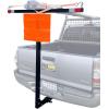 image:imageMaxxHaul 70231 Hitch Mount Pick Up Truck Bed Extender For Ladder Rack Canoe Kayak Long Pipes and Lumber  Black  37 x 19 x 3 inches532 x 172 x 25 inches