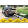 image:imageMaxxHaul 70231 Hitch Mount Pick Up Truck Bed Extender For Ladder Rack Canoe Kayak Long Pipes and Lumber  Black  37 x 19 x 3 inches532 x 172 x 25 inches