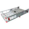 image:imageMaxxHaul 70275 Aluminum Hitch Mount WheelchairMobility Carrier  535 x 2975 Cargo Basket with Folding 60 Ramp  Fits 2 Class IIIIV Receiver  500 lb Capacity for Trucks SUVs Vans and RVs525 x 29