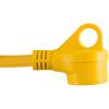 image:imageMaxxHaul Dogbone RV Electrical Adapter 15 Amp Male to 50 Amp Female Power Cord with Handle Heavy Duty 12 Inch STW Adapter for Campers and RVs 8070850Amp to 30 Amp