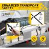 image:imageMaxxHaul HeavyDuty Cargo Net  3 x 5 Stretches to 6 x 10  Wide 6 Mesh with 12 PP Hooks  Truck Bed Trailer amp Roof Rack Cargo Accessory