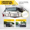 image:imageMaxxHaul HeavyDuty Cargo Net  44 x 16 Stretches to 88 x 32  Tight 4 Mesh with 8 PP Hooks  Truck amp SUV Bed Net Trailer amp Roof Rack Cargo Accessory