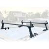 image:imageMaxxHaul Universal Aluminum Truck Ladder Lumber Pipe Contractor Rack  500 lb Capacity 17 Mid Height with Cross Bars and Mounting Clamps NoDrill Installation for Pickup Trucks17 Mid Height
