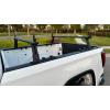 image:imageMaxxHaul Universal Aluminum Truck Ladder Lumber Pipe Contractor Rack  500 lb Capacity 17 Mid Height with Cross Bars and Mounting Clamps NoDrill Installation for Pickup Trucks17 Mid Height