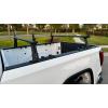 image:imageMaxxHaul Universal Aluminum Truck Ladder Lumber Pipe Contractor Rack  500 lb Capacity 17 Mid Height with Mounting Clamps NoDrill Installation for Pickup Trucks  Crossbar Sold SeparatelyMid Height of 17