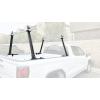 image:imageMaxxHaul Universal Aluminum Truck Ladder Lumber Pipe Contractor Rack  500 lb Capacity 17 Mid Height with Mounting Clamps NoDrill Installation for Pickup Trucks  Crossbar Sold SeparatelyFixed Height of 28