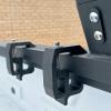 image:imageMaxxHaul Universal Aluminum Truck Ladder Lumber Pipe Contractor Rack  500 lb Capacity 28 Fixed Height with Mounting Clamps NoDrill Installation for Pickup Trucks  CrossBars Sold SeparatelyFixed Height of 28