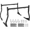 image:imageMaxxHaul 50241 Adjustable Steel Truck Ladder Rack  No Drill Installation 500 lbs Capacity 5271 Width Clamp On JBolt Mount TieDown Anchors Pair  Lumber Kayak Canoe SurfboardTruck Ladder Rack